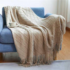 Hazel Fern - Monarch Knit Blanket
