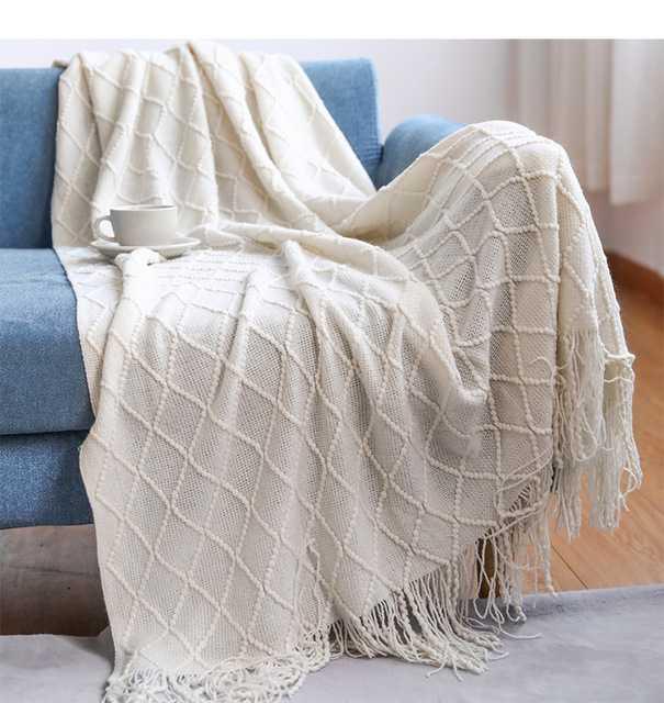 Hazel Fern - Monarch Knit Blanket