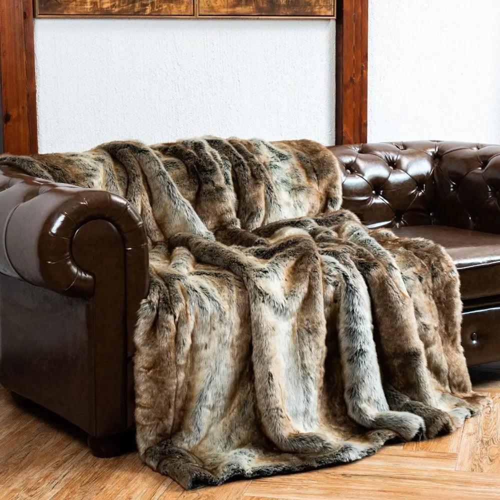Desert Hearth - Luxury Faux Fur Blanket