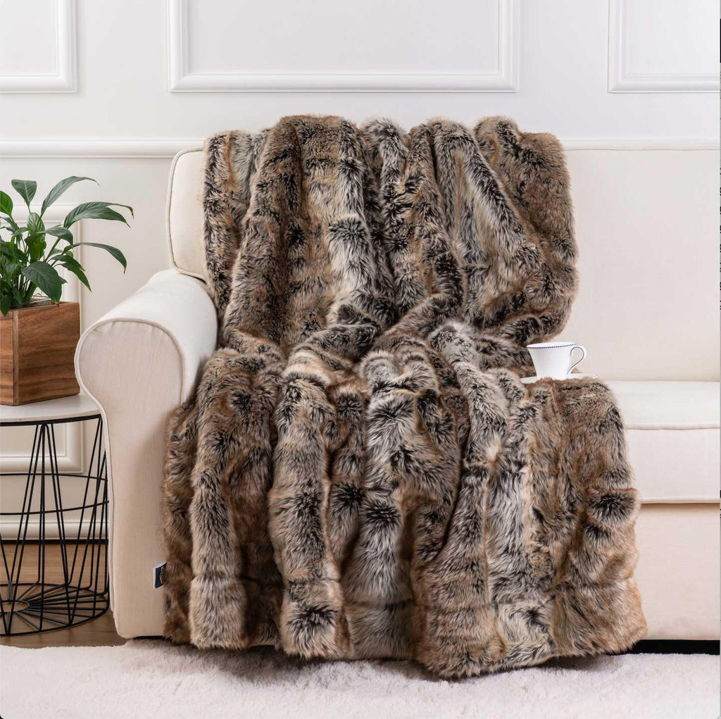 Desert Hearth - Luxury Faux Fur Blanket