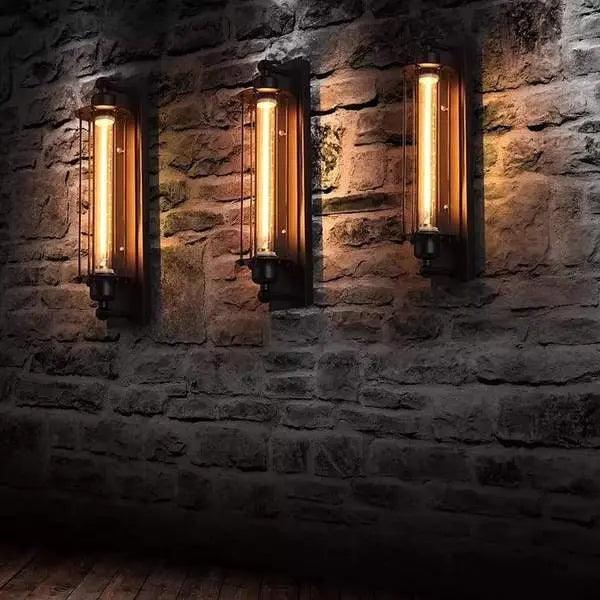Nordic Candle - Industrial Style Vintage Bar Wall Lamp