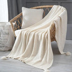 Silent Granite - Scandinavian Knitted Blanked