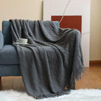 Brass Lily - Nordic Knit Blanket