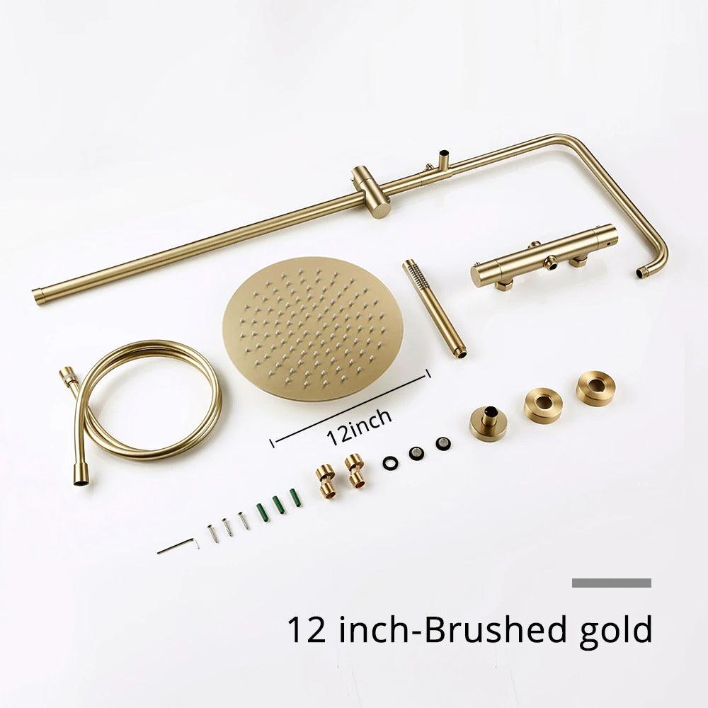 Cobalt Springs - Rainfall Shower Set