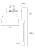 Desert Ridge - Minimalistic Modern Wall Sconces