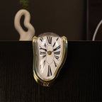 Oriel - Dali Melting Clock for Decorative Home Office Shelf Desk Table Funny Creative Gift
