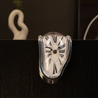 Oriel - Dali Melting Clock for Decorative Home Office Shelf Desk Table Funny Creative Gift