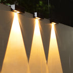 Dorian - 4-Pack Outdoor Solar Powered Deck Lights Wall Lamp