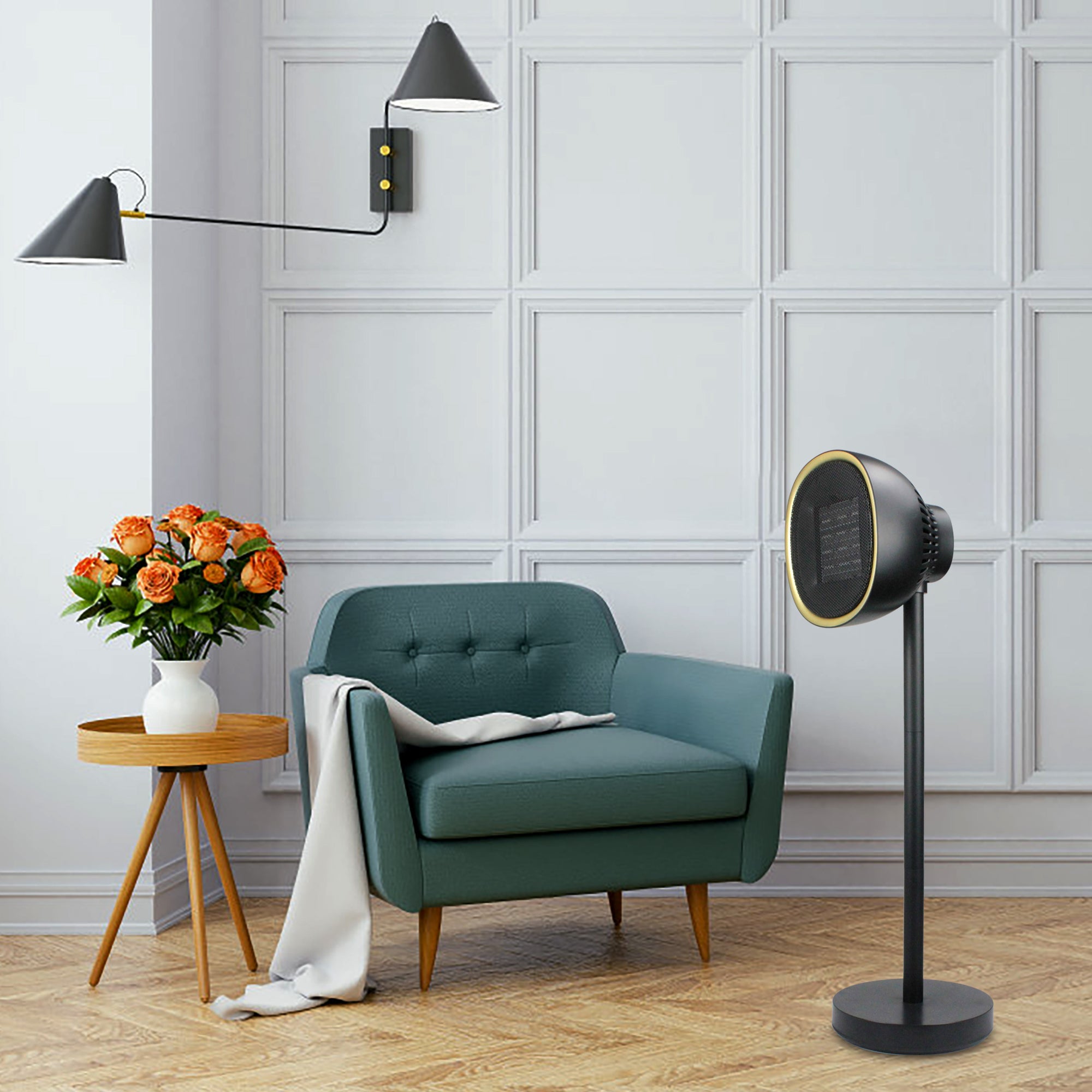 Quinn - Desk & Floor Multifunctional Fan Heater