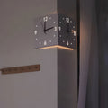 Ophelia - Nordic Square Modern Corner Wall Clock