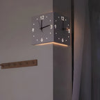 Ophelia - Nordic Square Modern Corner Wall Clock