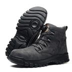 Davidson Steel-Toe Work Boots – Dial-Lace Slip-Resistant Rugged Footwear
