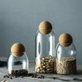 Dusk Cobalt - Modern Glass Storage Set