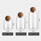 Dusk Cobalt - Modern Glass Storage Set