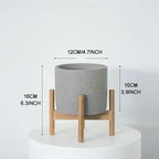 Summer Crescent - Nordic Flower Pot