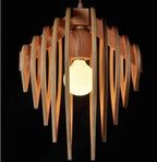 Coastal Kettle - Modern Wood Hanging Lights For Bedroom