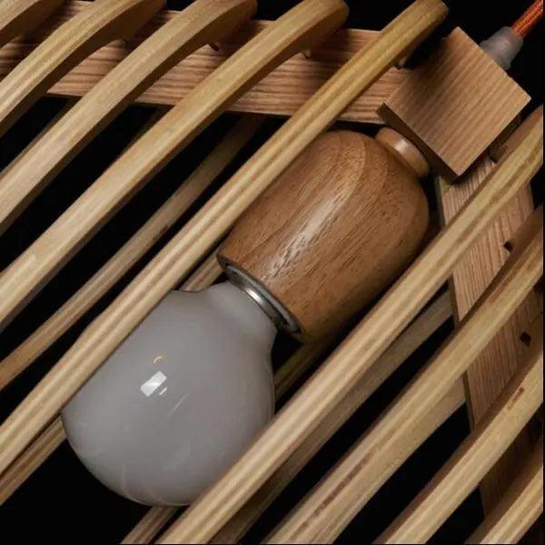 Coastal Kettle - Modern Wood Hanging Lights For Bedroom