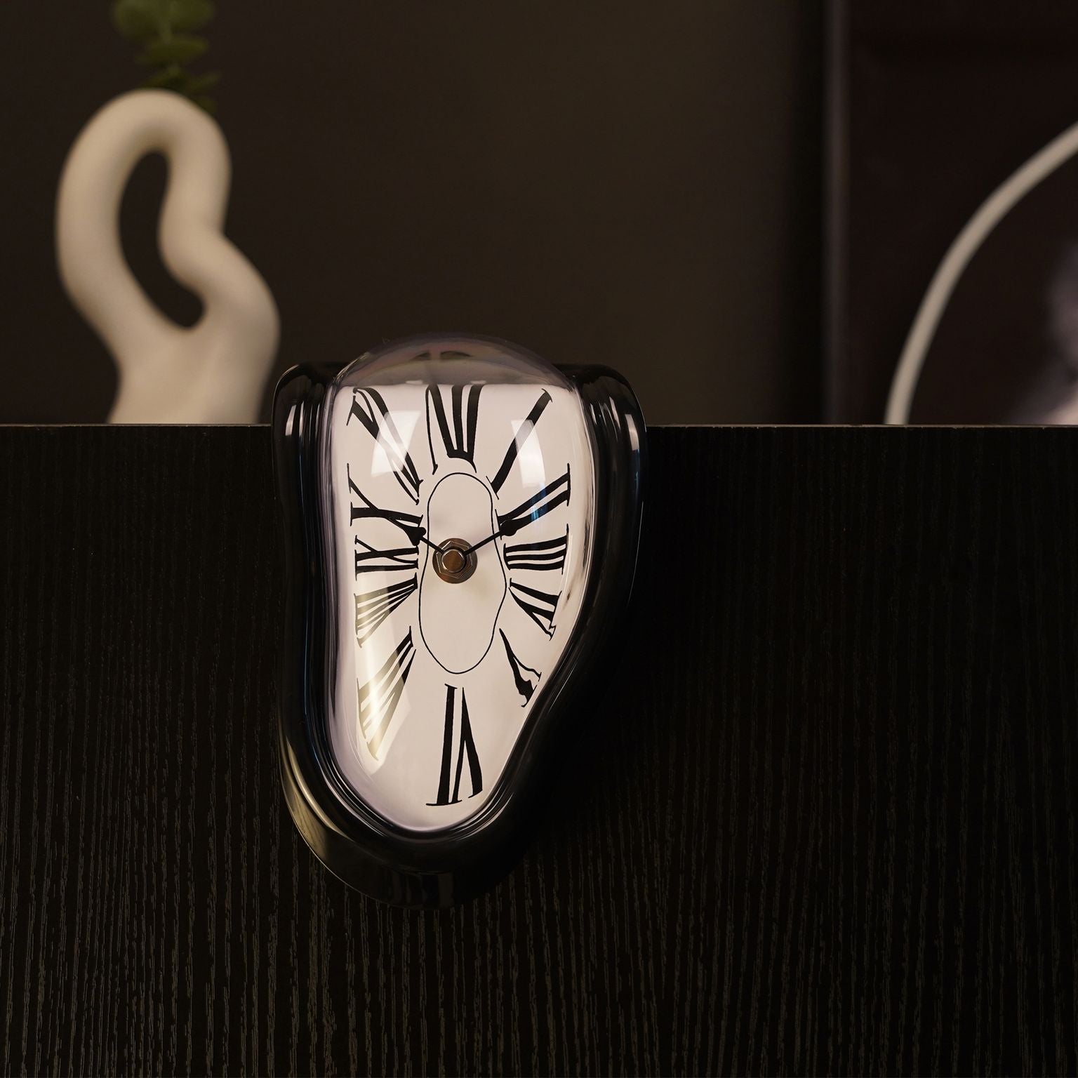 Oriel - Dali Melting Clock for Decorative Home Office Shelf Desk Table Funny Creative Gift