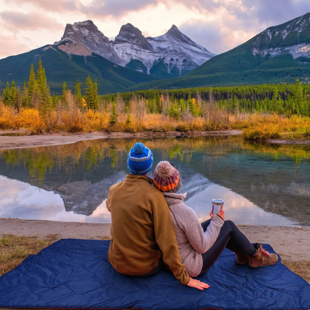 Talia - Outdoor Camping Blanket, Warm, Water Resistant for Travel