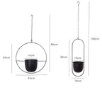 Shadow Studio - Metal Hanging Pot