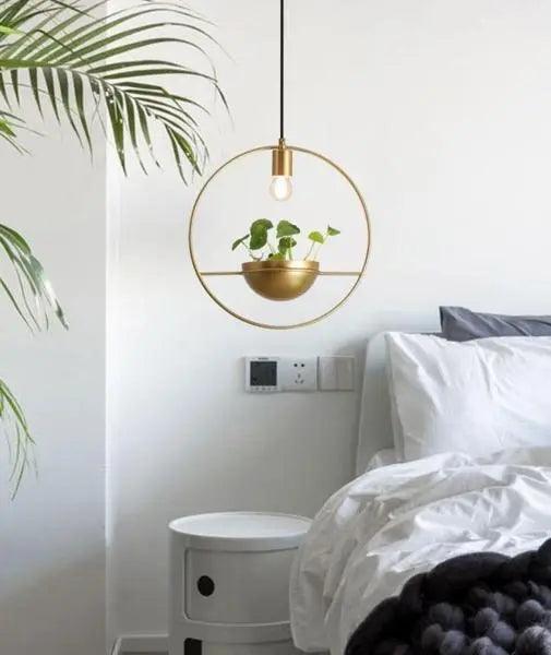 Solstice Haven - Modern Nordic Planter Light