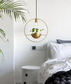 Solstice Haven - Modern Nordic Planter Light