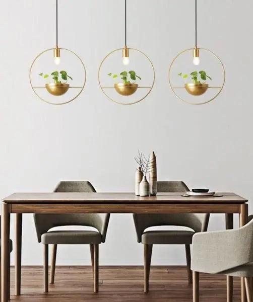 Solstice Haven - Modern Nordic Planter Light