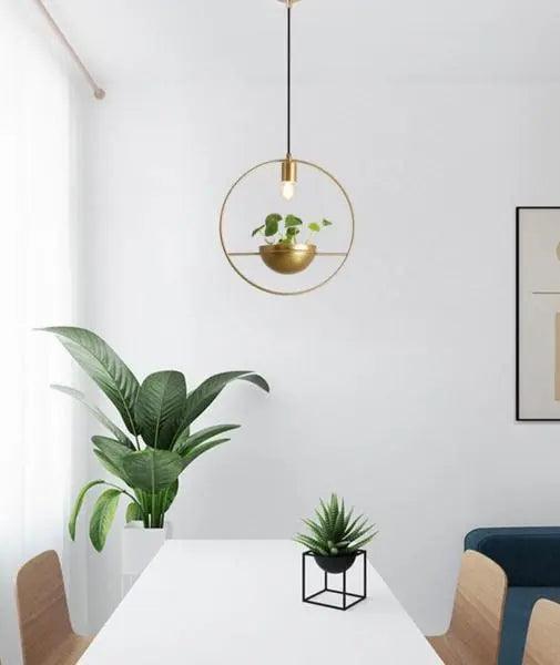 Solstice Haven - Modern Nordic Planter Light