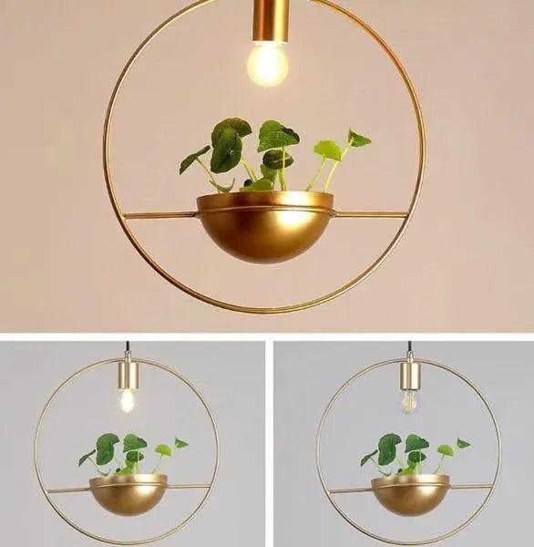 Solstice Haven - Modern Nordic Planter Light