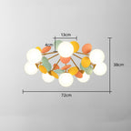 Ashen Bay - Modern Nursery Ceiling Light For Childrens Lighting