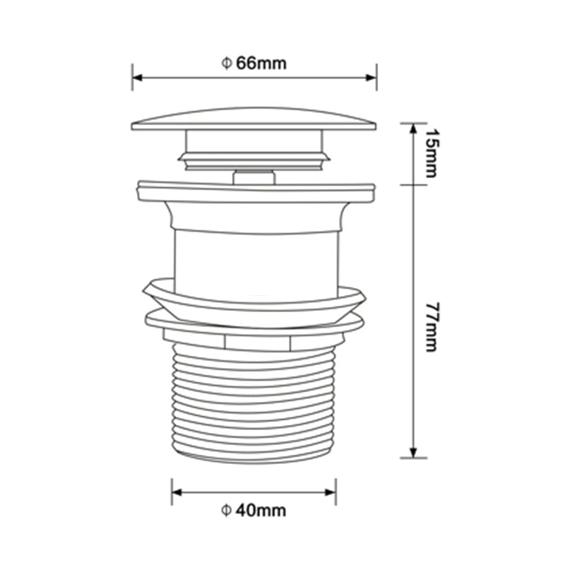 Copper Harbour - Bathroom Sink Drain Pop Up Drain Bathroom Sink Stopper