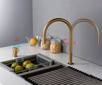 Calm Glade - Modern Kitchen Faucet with Sprayer