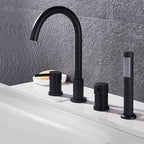 Sage Crescent - Modern Bathtub Faucet Deck Mount Tub Faucet