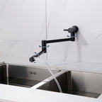 Minimal Cobalt - Modern Pot Filler Faucet Tap Wall Mounted Faucet