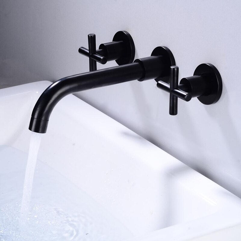 Misty Wave - Two Handle Bathroom Faucet