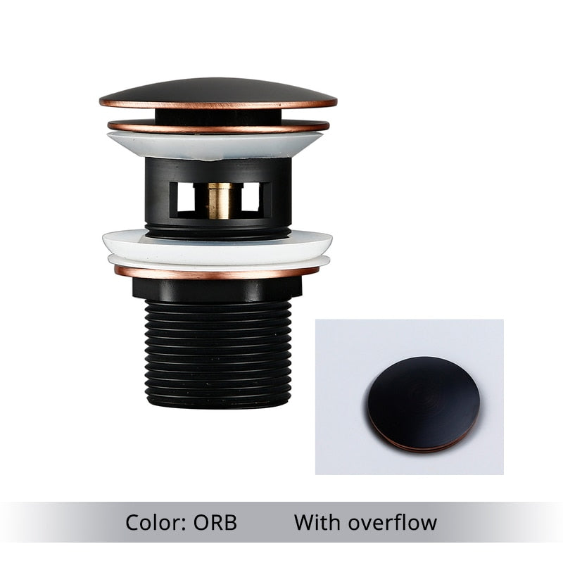 Copper Harbour - Bathroom Sink Drain Pop Up Drain Bathroom Sink Stopper