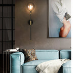 Linen Moor - Modern Glass Wall Sconce