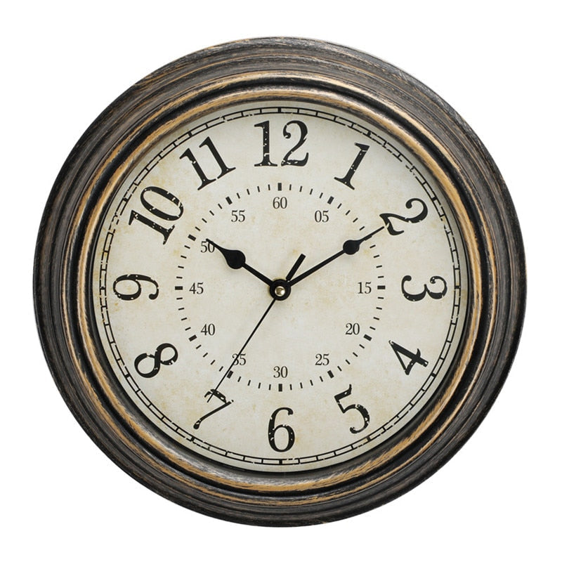 Aurelia - 12'' Silent Vintage  Wall Clock