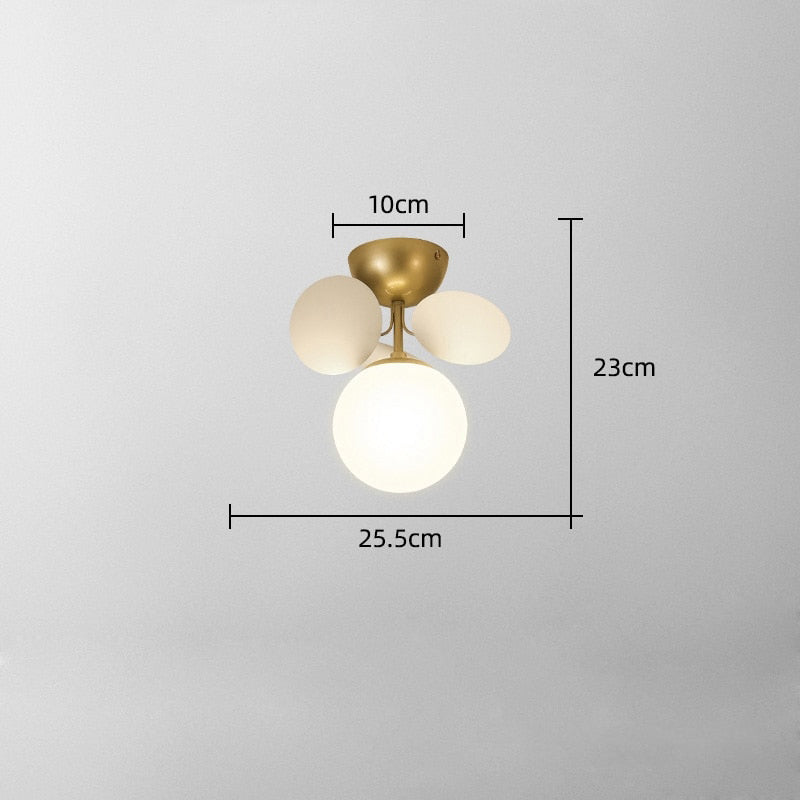 Ashen Bay - Modern Nursery Ceiling Light For Childrens Lighting