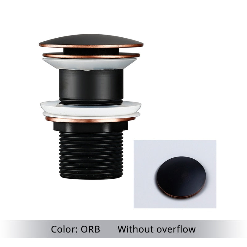 Copper Harbour - Bathroom Sink Drain Pop Up Drain Bathroom Sink Stopper
