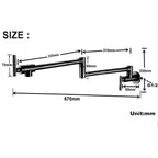 Birch Aurora - Modern Pot Filler Faucet Pot Filler Over Stove