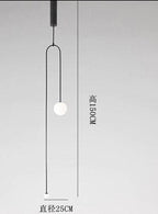 Raven Vessel Minimalist Bedroom Bedside Led Chandelier Light