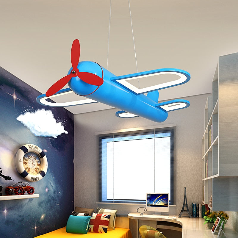 Drift Summit - Plane Hanging Pendant Light Childrens Lighting