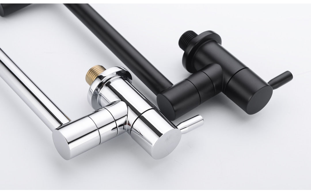 Minimal Cobalt - Modern Pot Filler Faucet Tap Wall Mounted Faucet