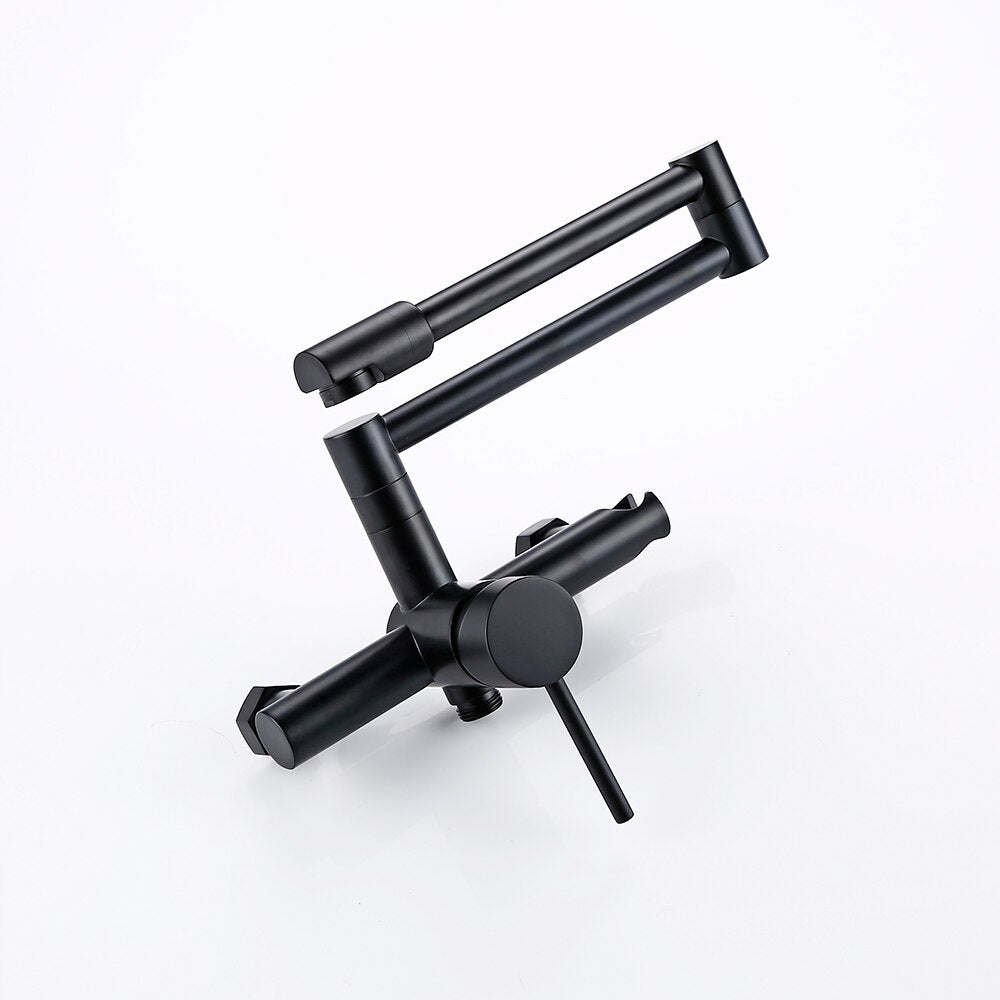 Sand Moor - Modern Kitchen Pot Filler Faucet Kitchen Faucet with Sprayer