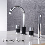 Sage Crescent - Modern Bathtub Faucet Deck Mount Tub Faucet