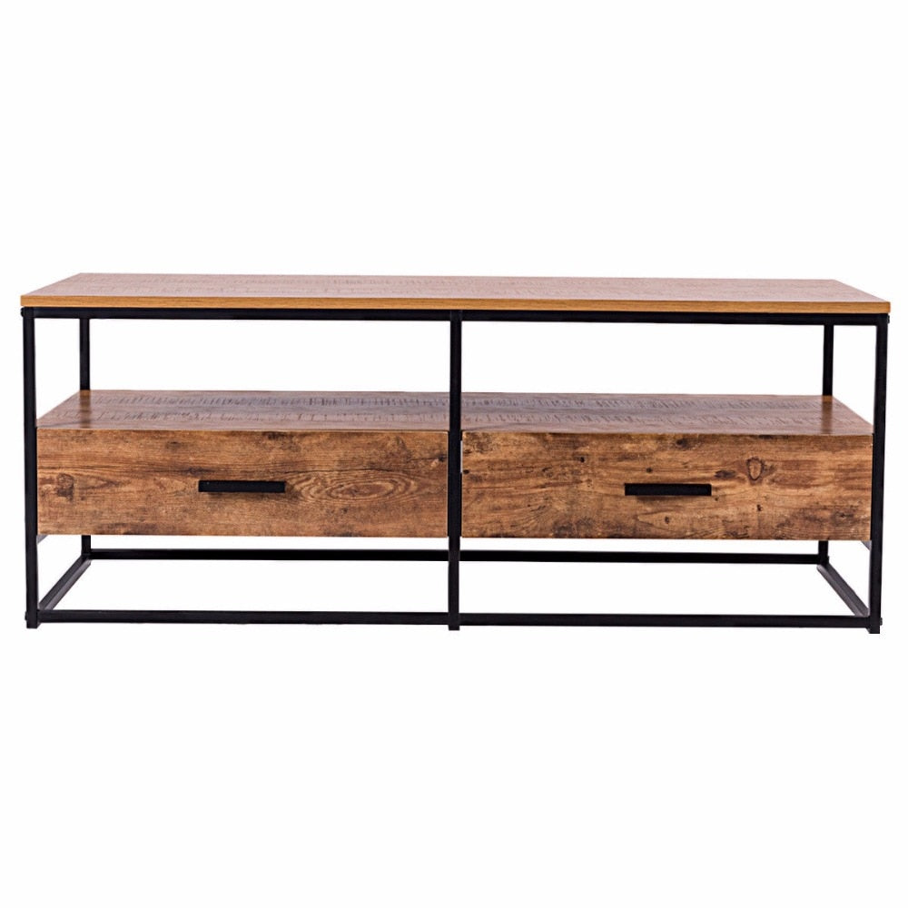 Minimal Field - Wood Coffee Table with Storage