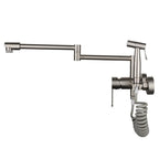 Silent Orchard - Wall Mounted Nordic Pot Filler Faucet Kitchen Faucet with Sprayer