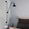 Pebble Glow - Industrial Plug In Wall Sconce