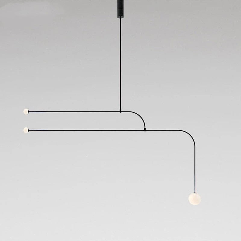 Raven Vessel Minimalist Bedroom Bedside Led Chandelier Light